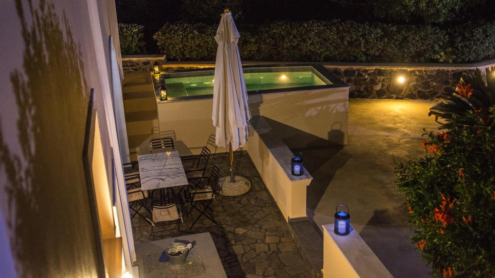Karpimo Vineyard Villa With Heated Pool Exo Gonia Екстер'єр фото
